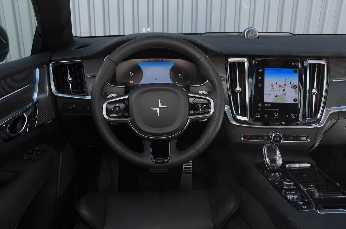 Polestar 1 2020 road test review - dashboard