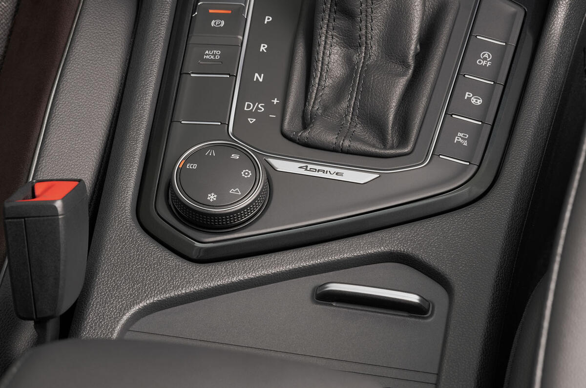 Seat Tarraco 2018 review - 4WD modes