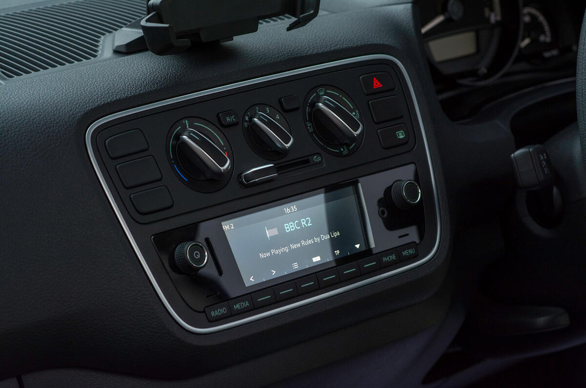 Skoda Citigo 2017 first drive review infotainment