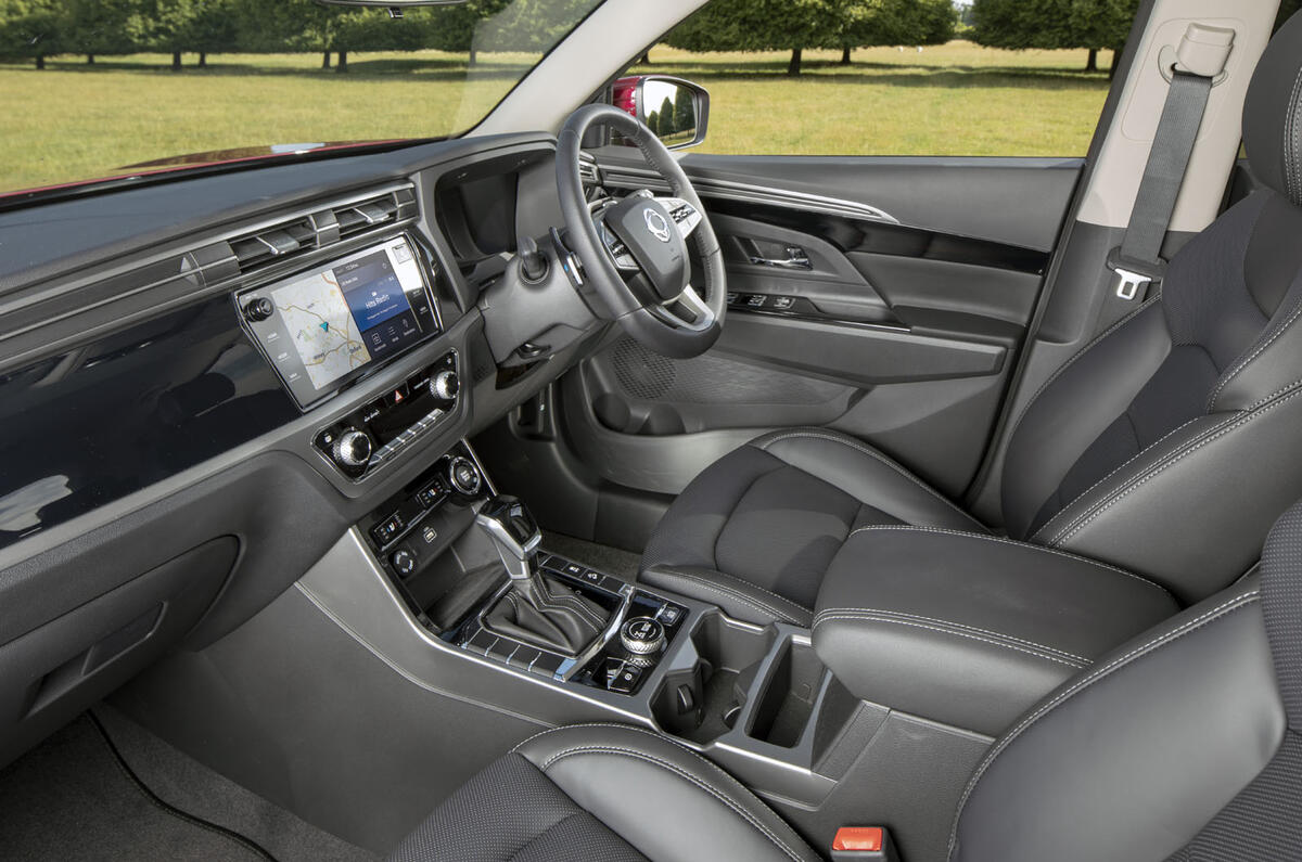 Ssangyong Korando 2019 road test review - cabin