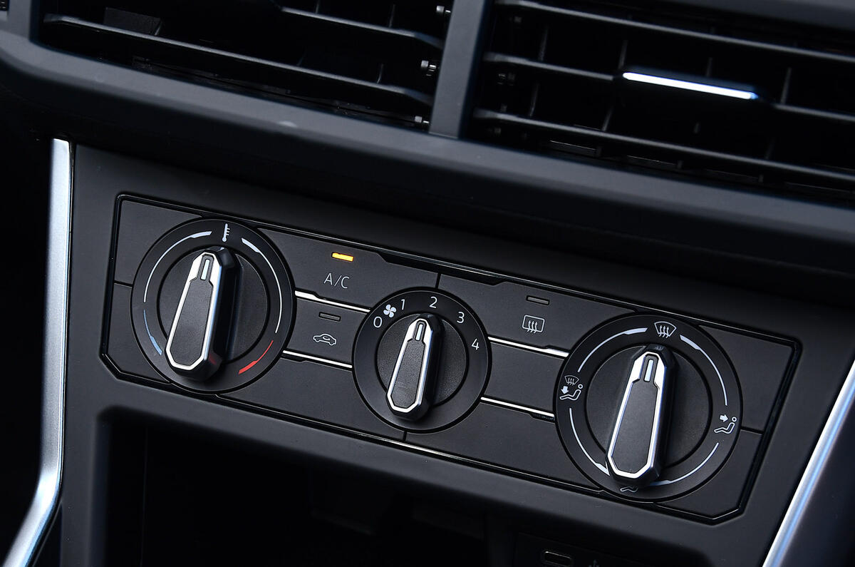 9 Volkswagen Taigo road test review climate controls