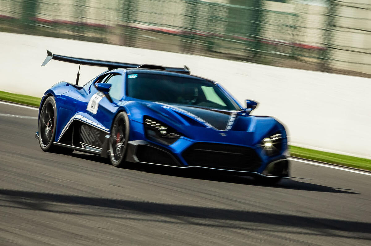 Zenvo TSR-S 2020 road test review - in motion Zenvo TSR-S 2020 road test review - in motion