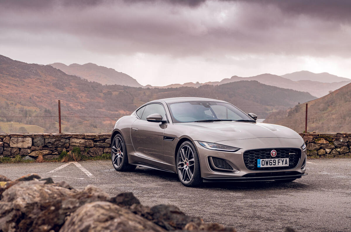 Jaguar F-Type 2020 road test review - static front Jaguar F-Type 2020 road test review - static front
