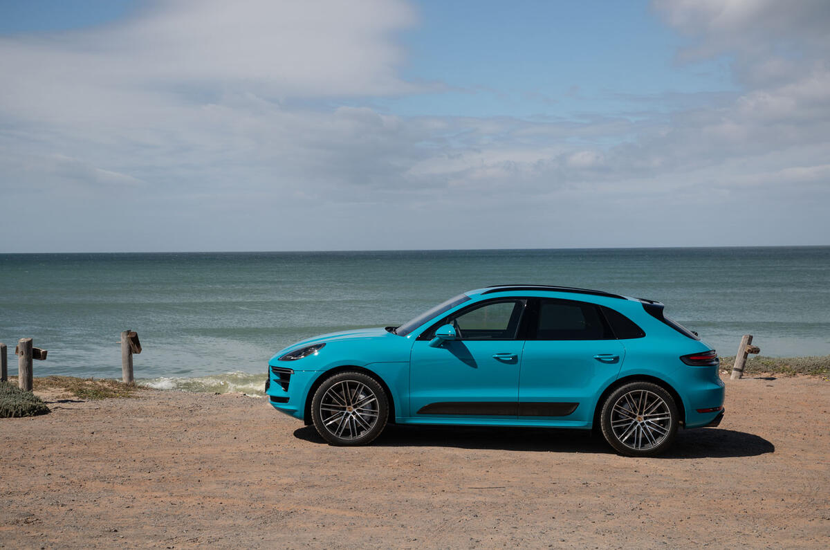Porsche Macan Turbo 2019 road test review - static side