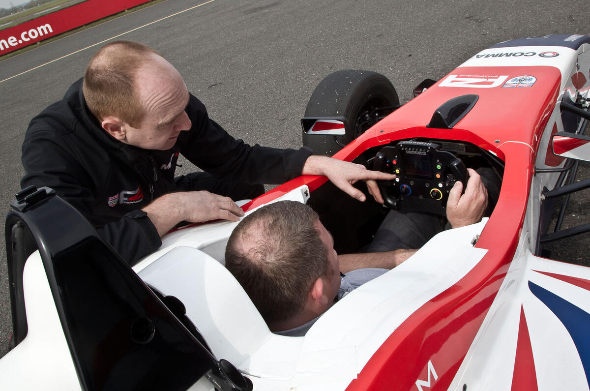 no title Porsche's 911 Turbo S takes on an F4 racer