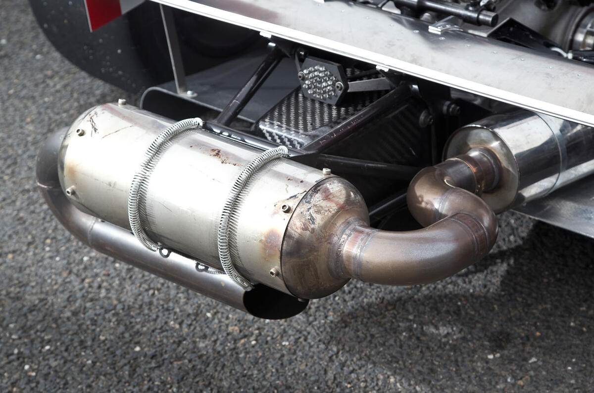 no title Porsche's 911 Turbo S takes on an F4 racer
