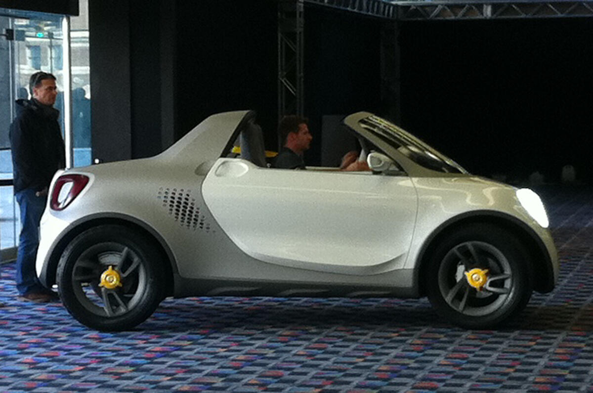 no title Detroit show: Smart For-us concept