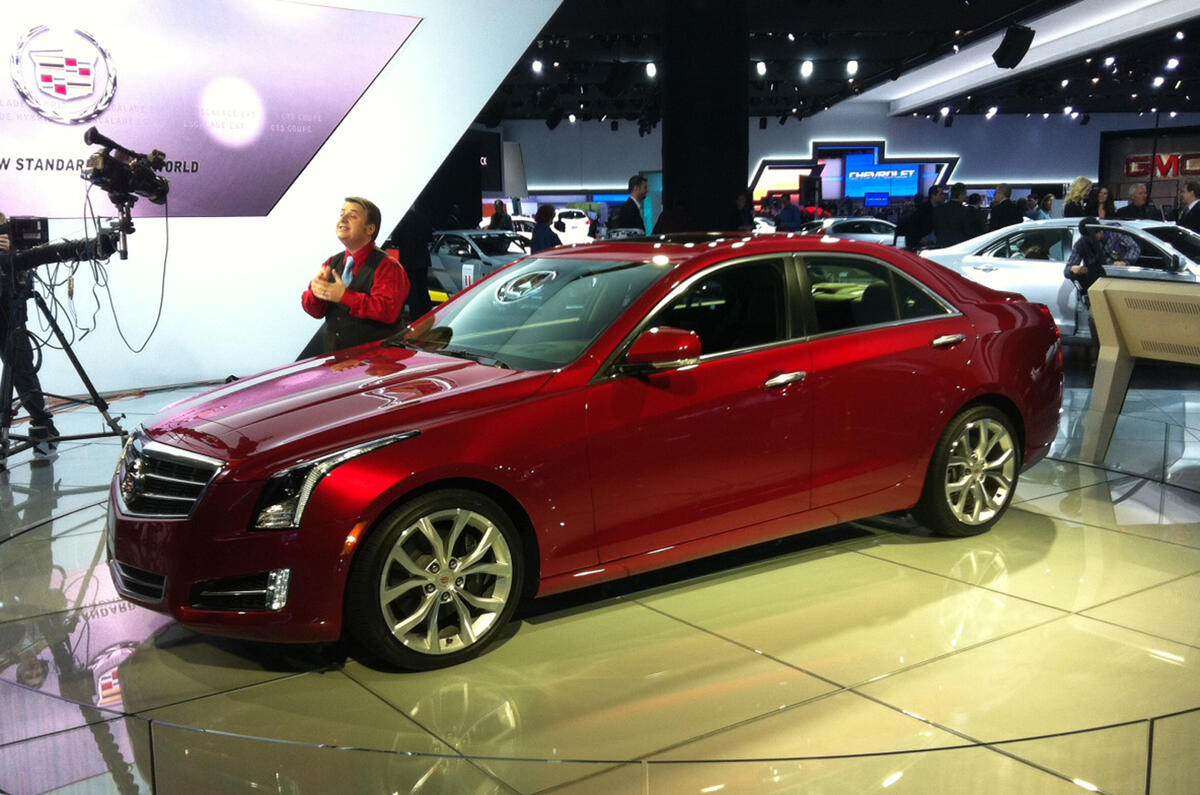 no title Detroit motor show: Cadillac ATS