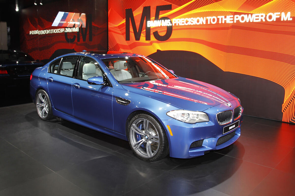 Detroit show: BMW M5 update