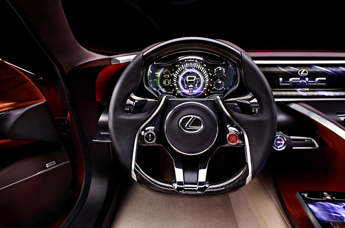 no title Detroit motor show: Lexus LF-LC
