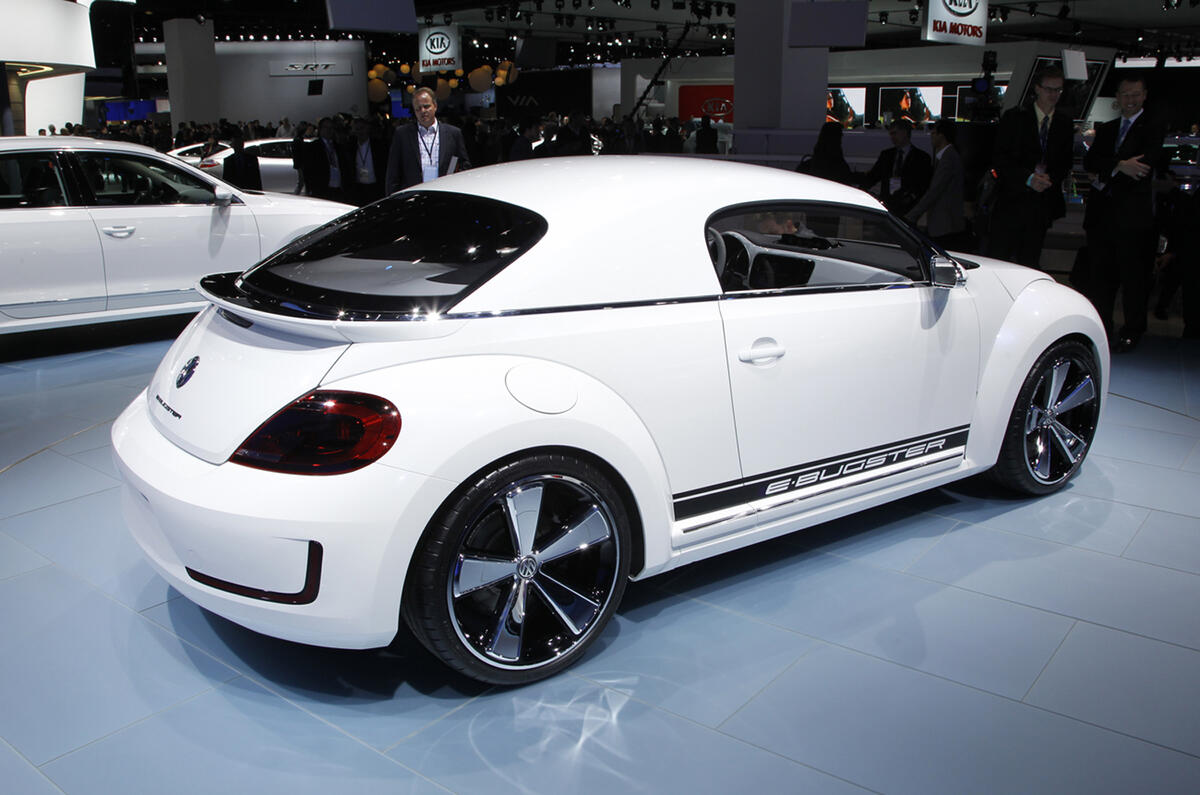 no title Detroit motor show: VW E-Bugster