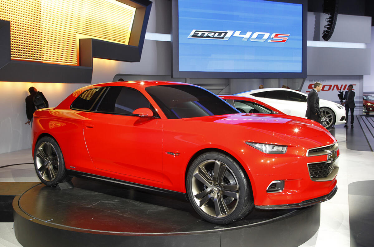 no title Detroit show: Chevrolet concepts