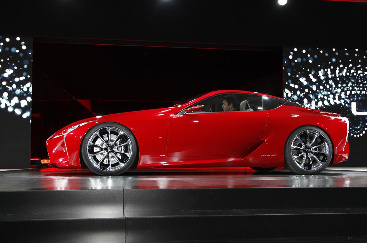 no title Detroit motor show: Lexus LF-LC