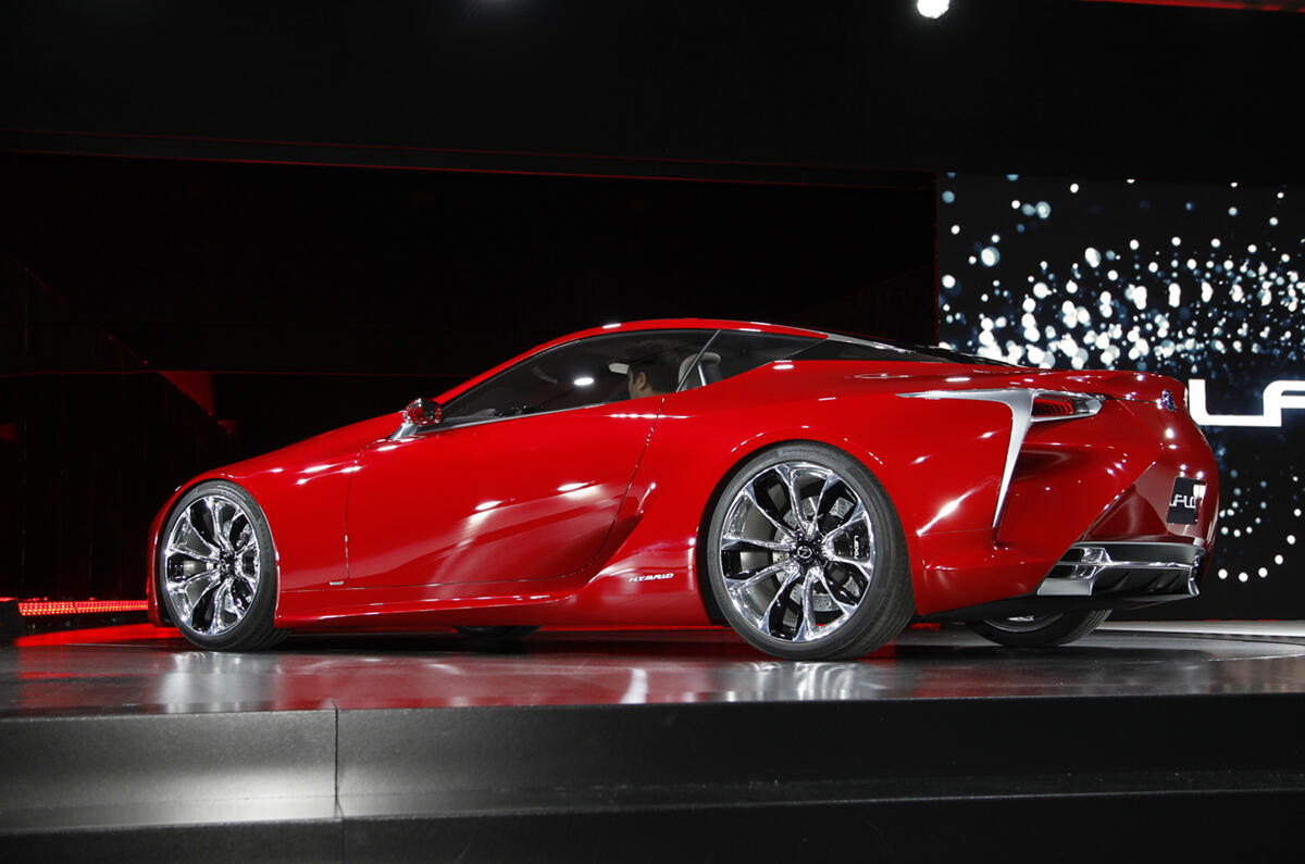 no title Detroit motor show: Lexus LF-LC