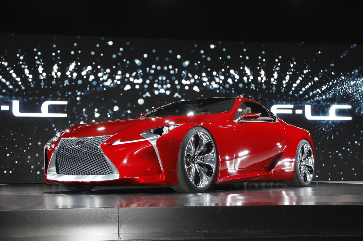 no title Detroit motor show: Lexus LF-LC
