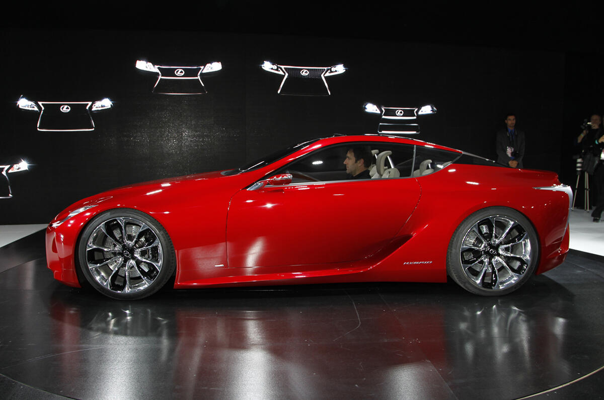 no title Detroit motor show: Lexus LF-LC