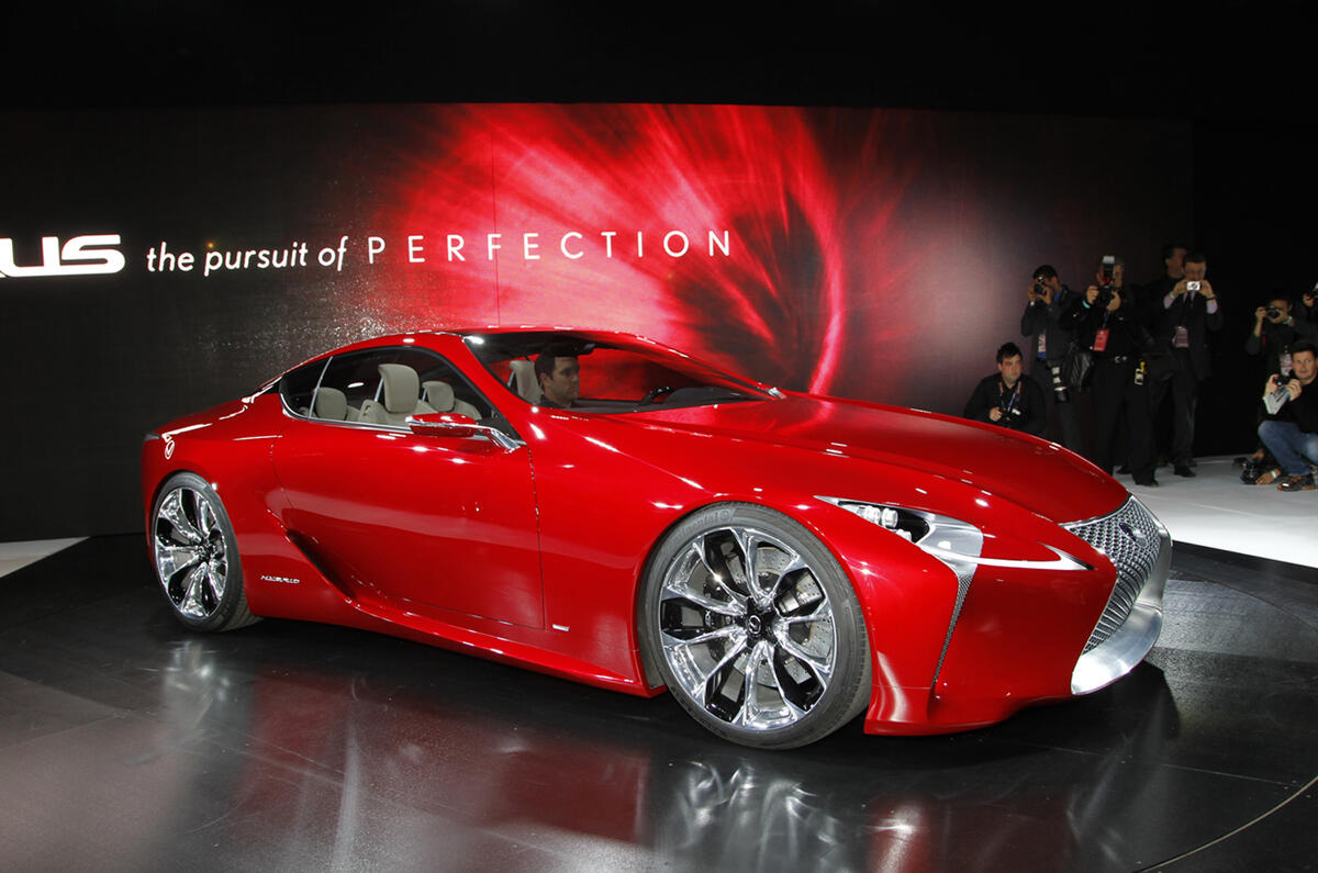 no title Detroit motor show: Lexus LF-LC