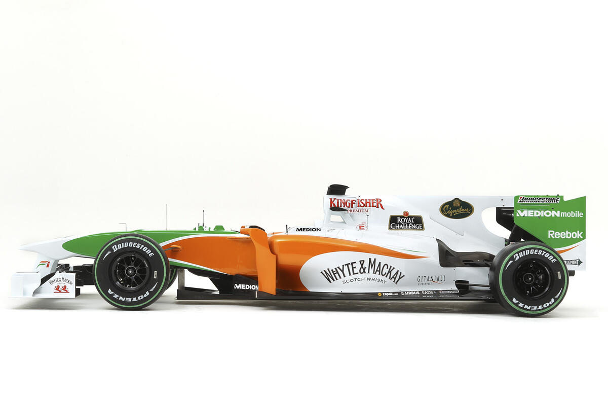 Force India reveals new F1 car
