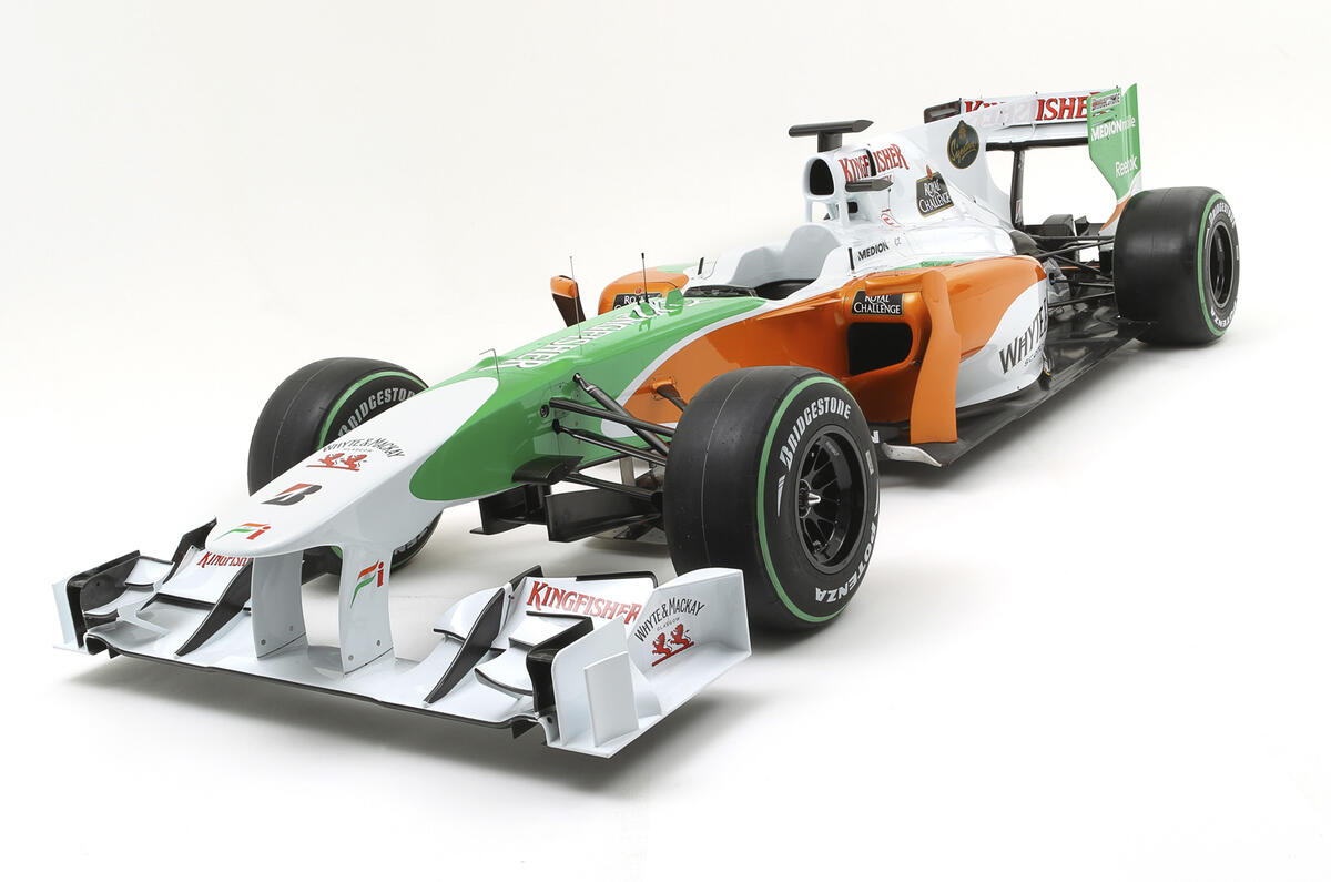 Force India reveals new F1 car