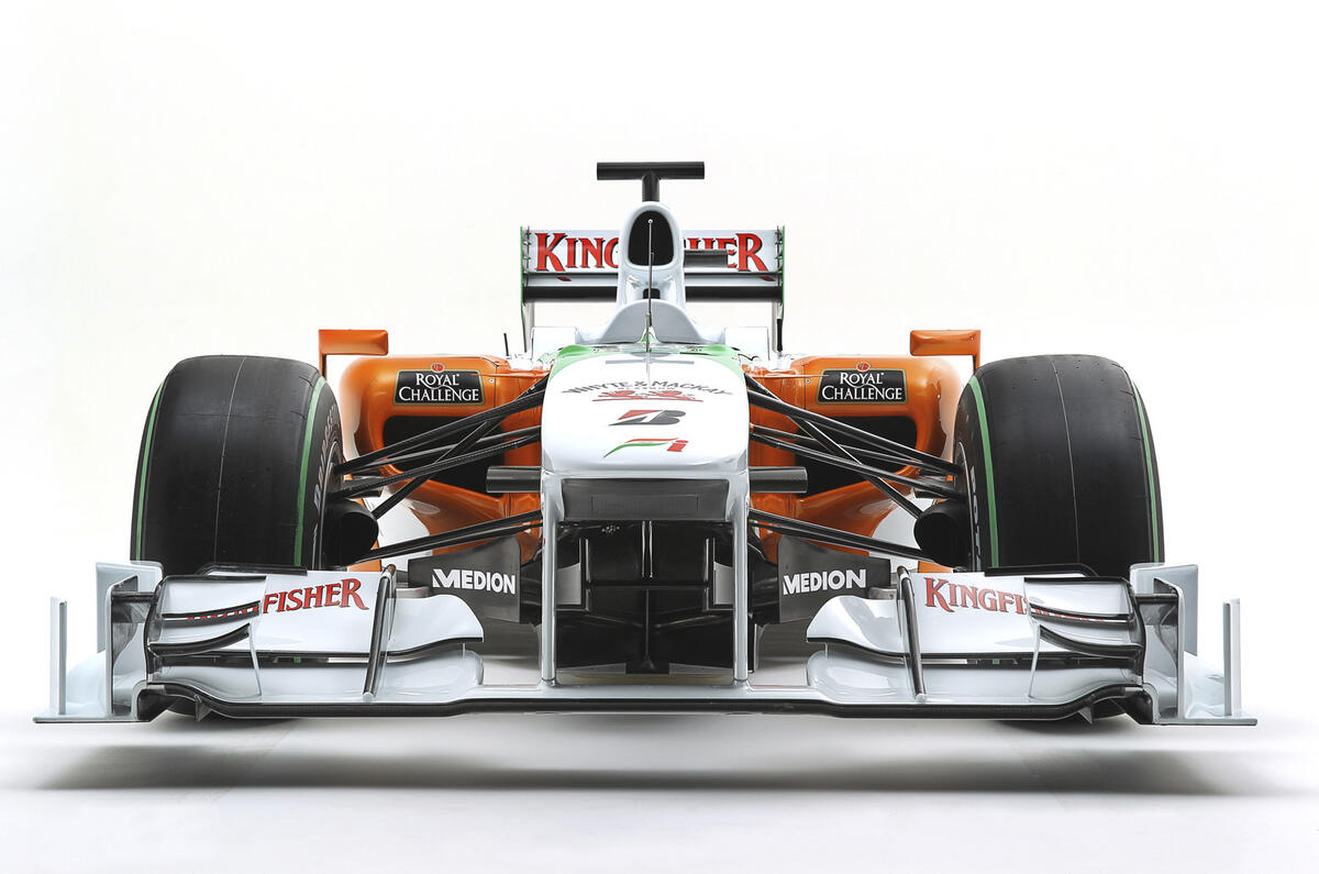 Force India reveals new F1 car