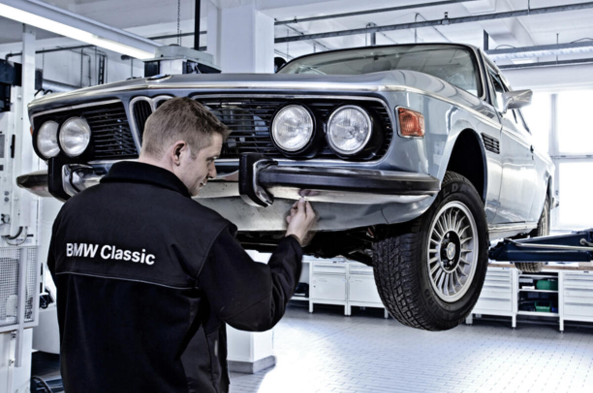 BMW to restore classic cars