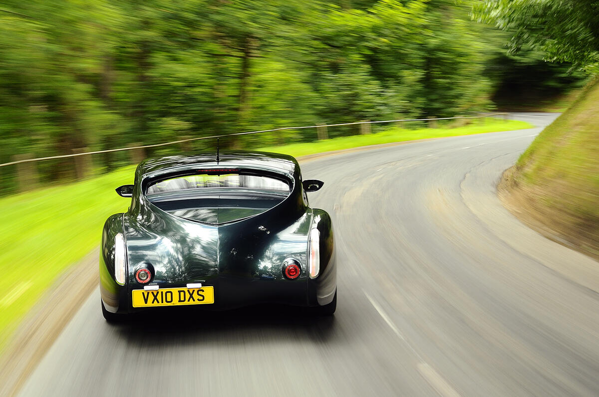 Morgan Aero Supersports rear cornering