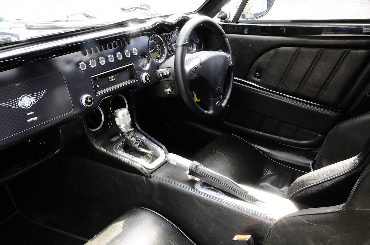 Morgan Aero Supersports dashboard