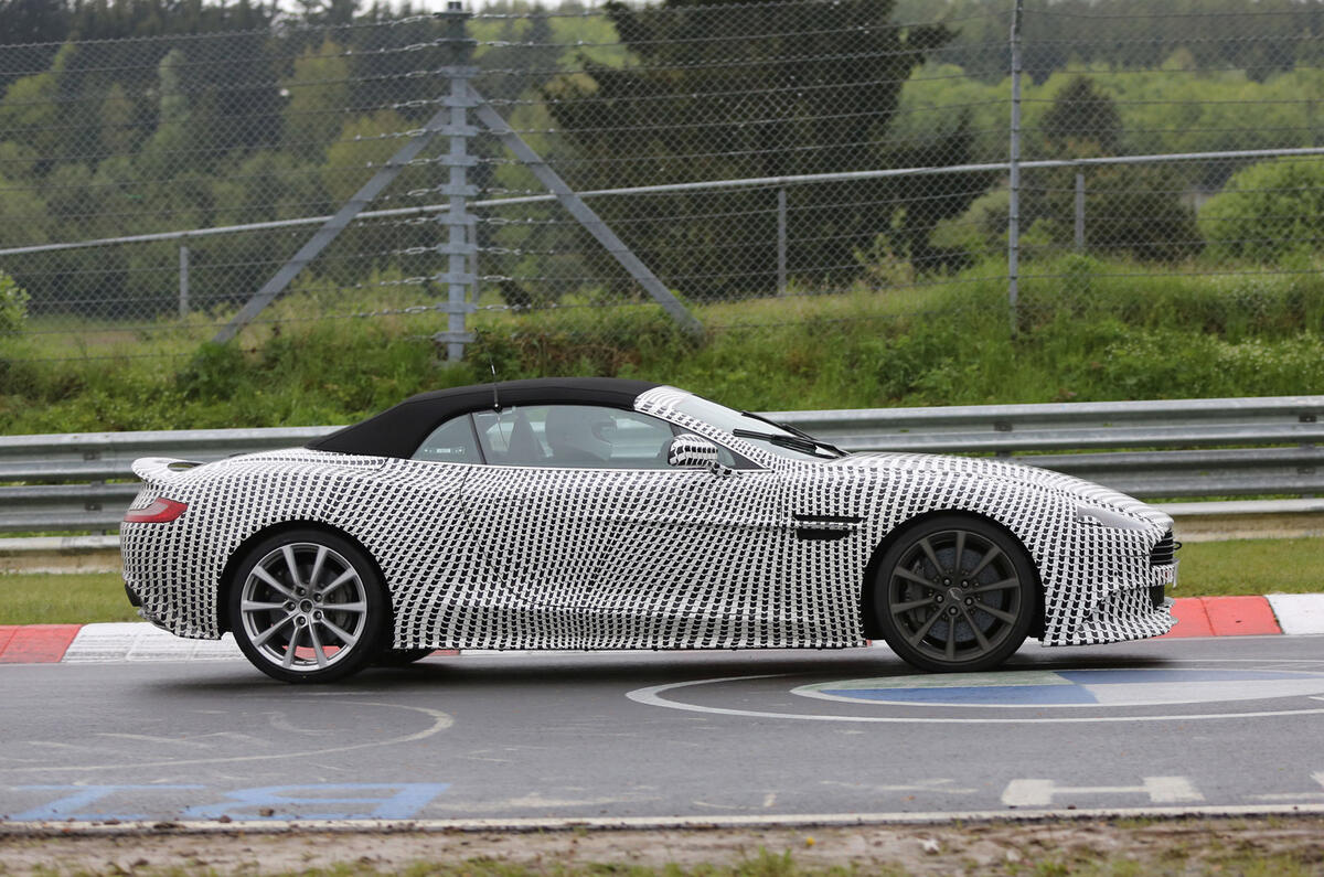 no title Aston Martin Vanquish Volante in development