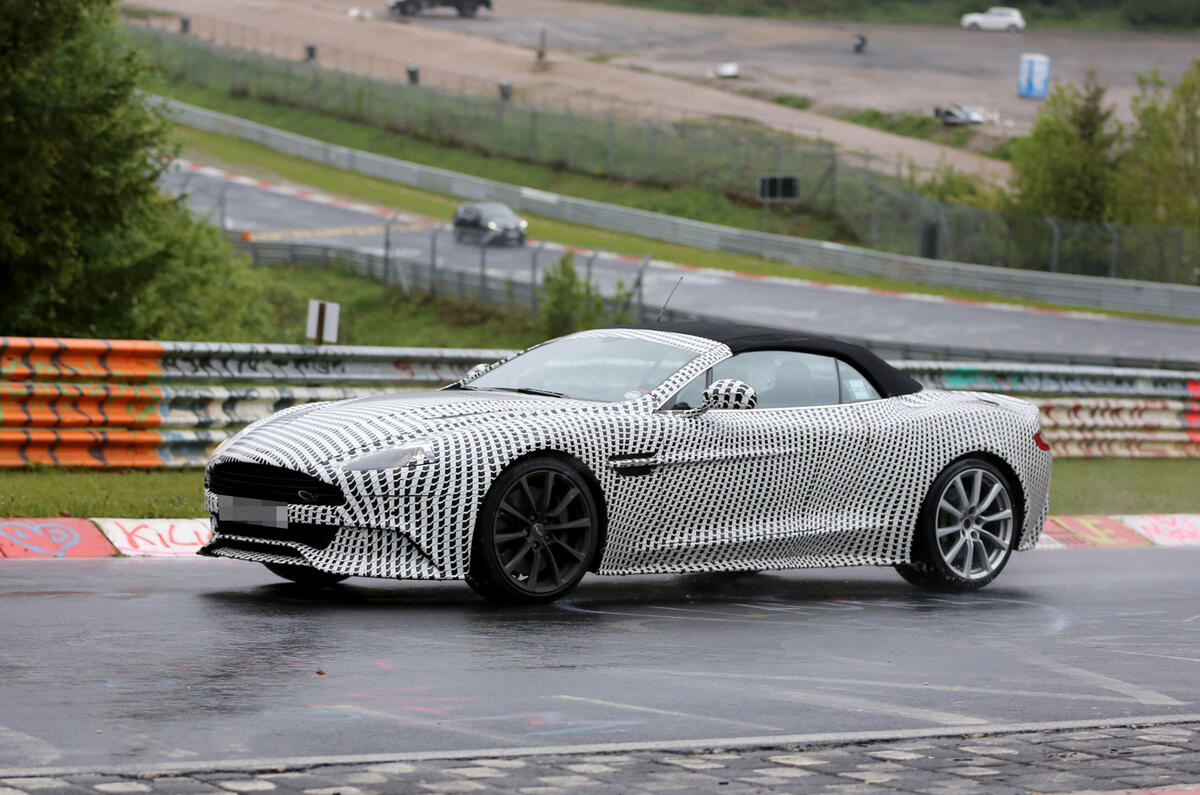 no title Aston Martin Vanquish Volante in development