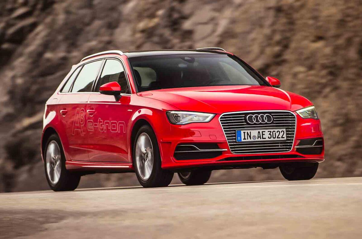 no title Driving Audi's A3 Sportback e-tron in LA