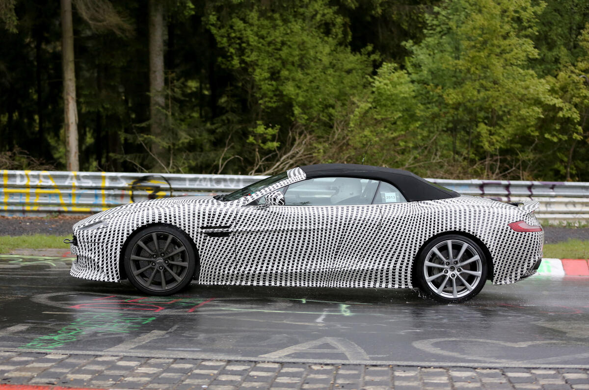 no title Aston Martin Vanquish Volante in development