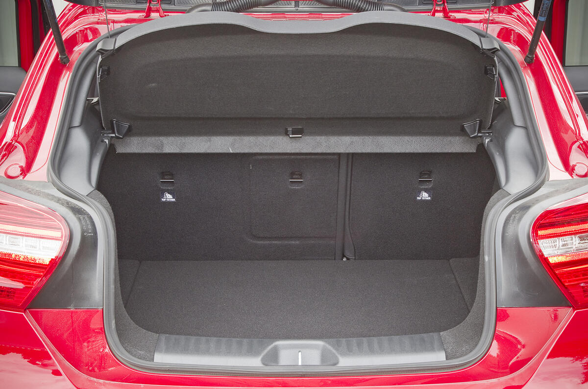 Mercedes-AMG A 45 boot space