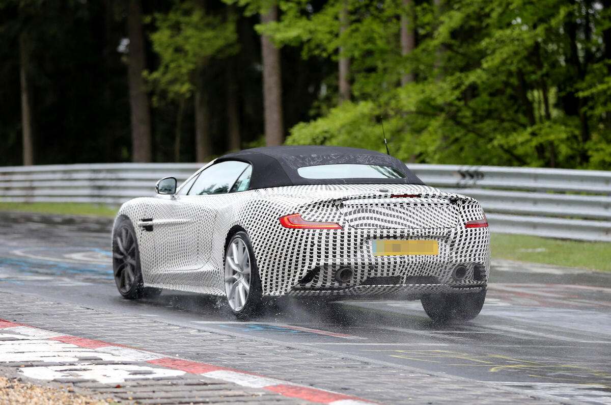 no title Aston Martin Vanquish Volante in development