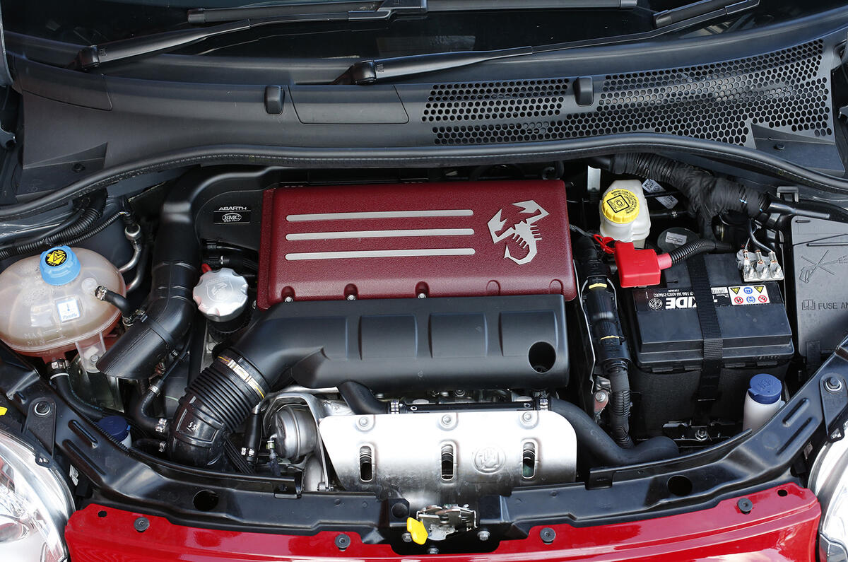 Abarth 595 1.4-litre turbo petrol engine