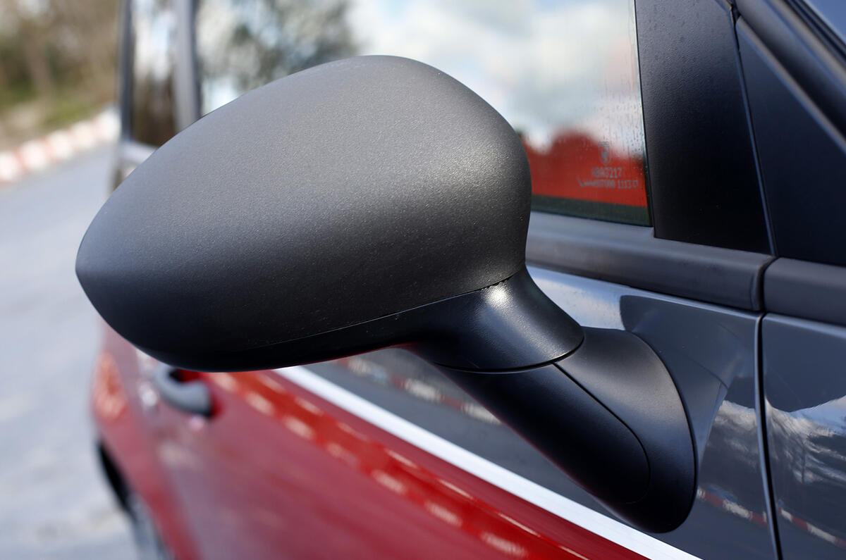 Fiat Abarth 595 wing mirror
