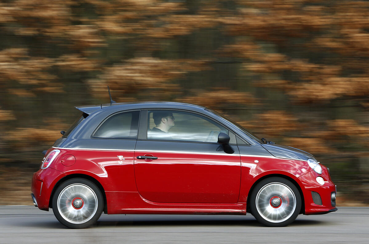 Abarth 595 side profile