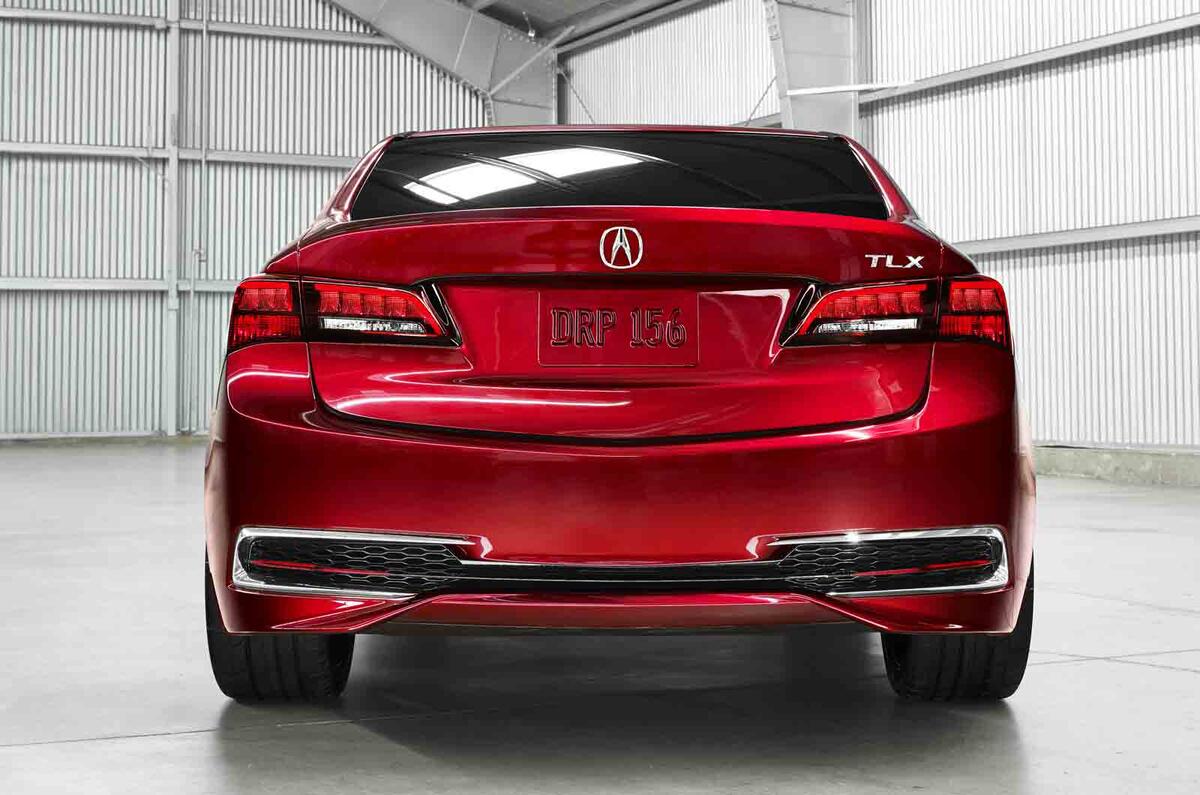 Acura TLX concept shown in Detroit