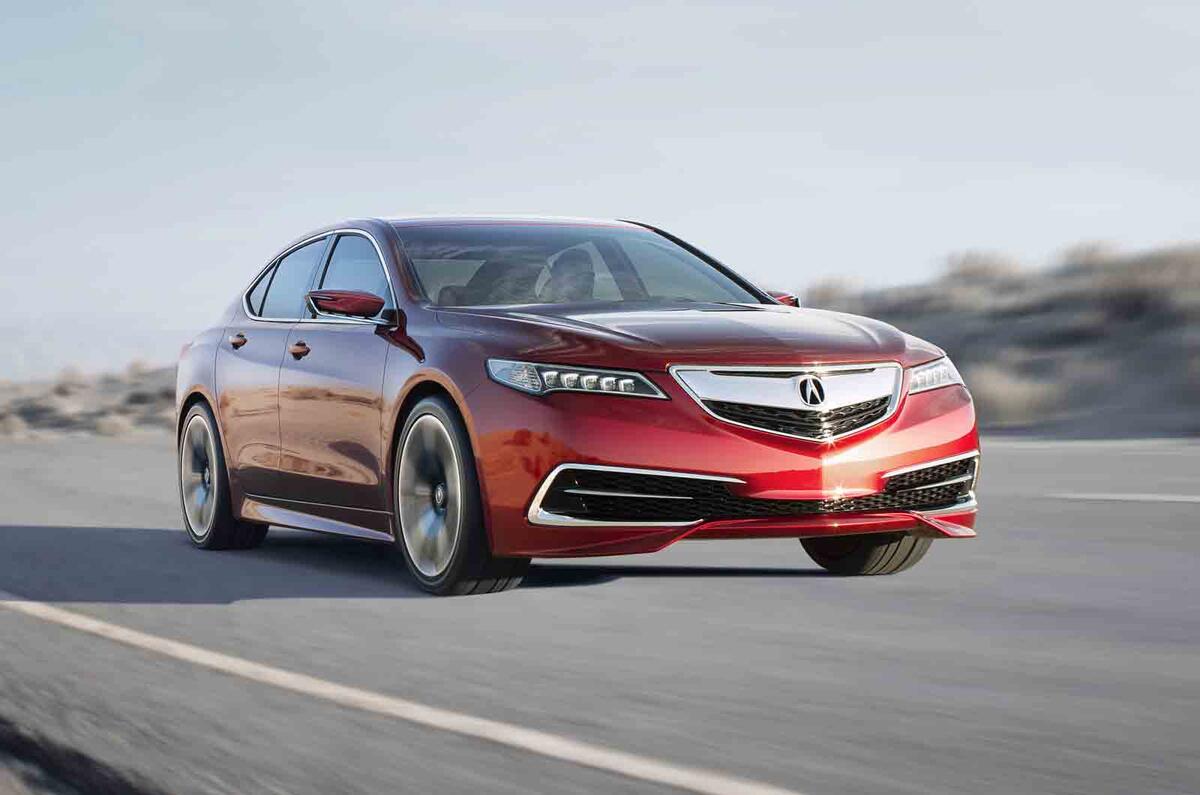 Acura TLX concept shown in Detroit