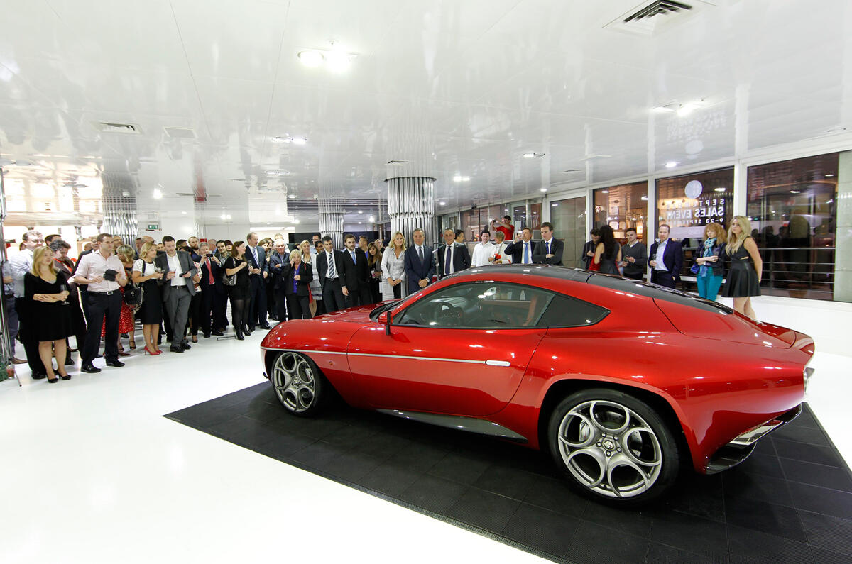 Touring Superleggera Disco Volante driven