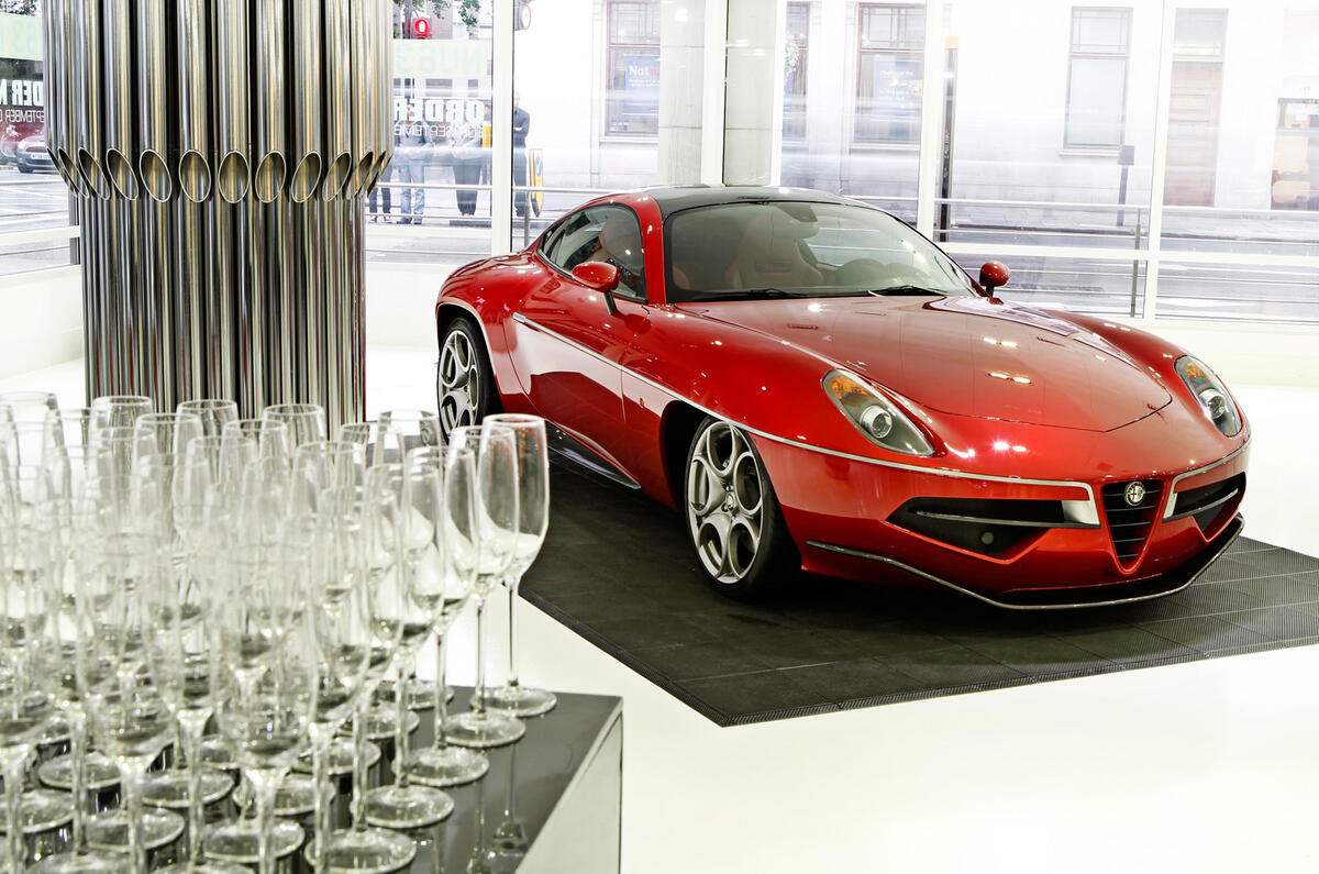 Touring Superleggera Disco Volante driven