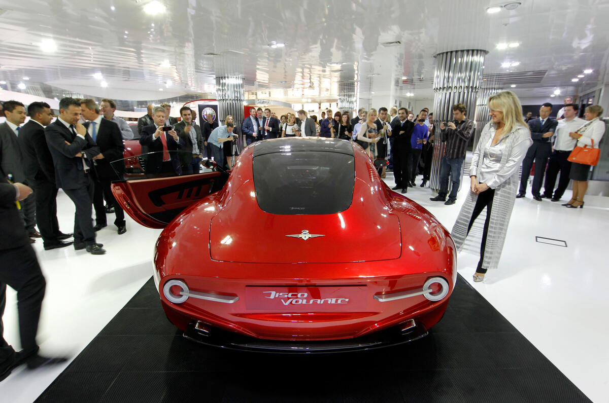 Touring Superleggera Disco Volante driven
