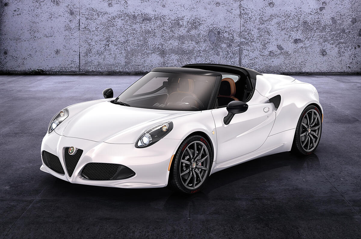 Alfa Romeo 4C Coupe offered with redesigned headlights