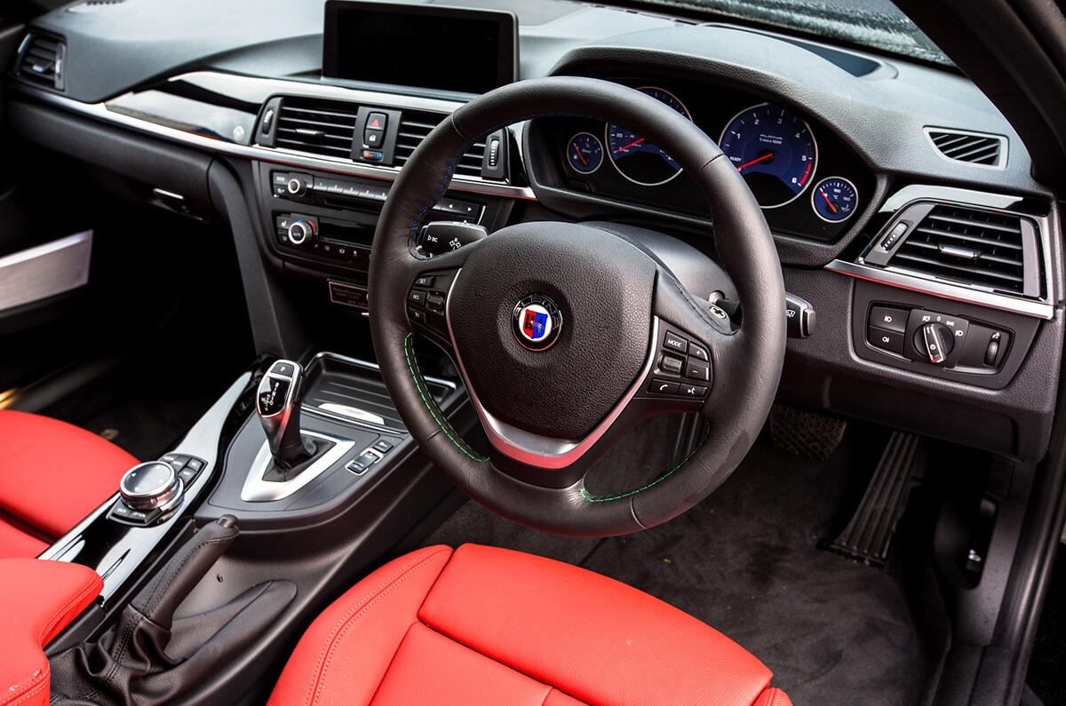 Alpina D3's interior