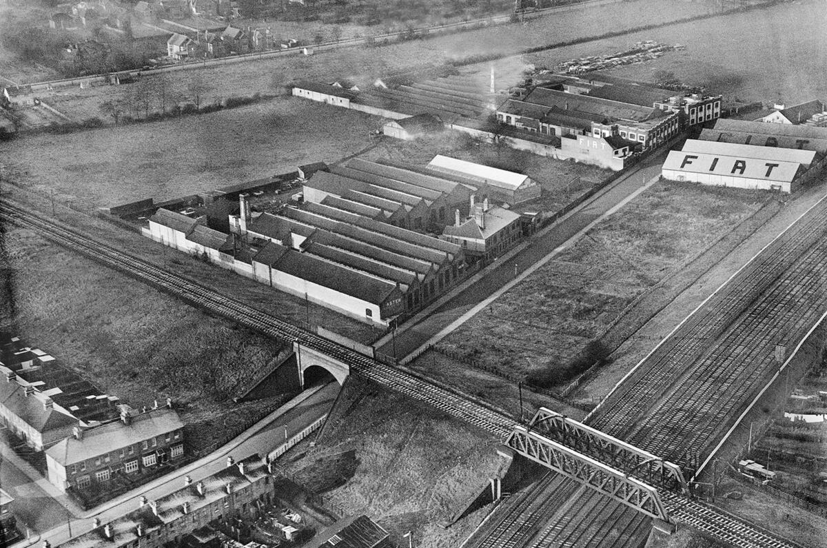 no title England's motoring heritage from the air - picture special
