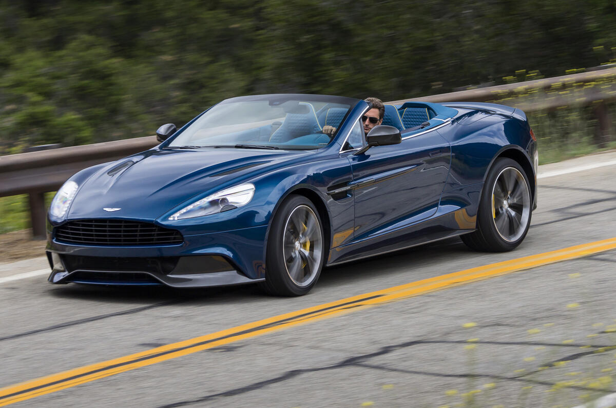 no title Aston Martin Vanquish Volante unveiled