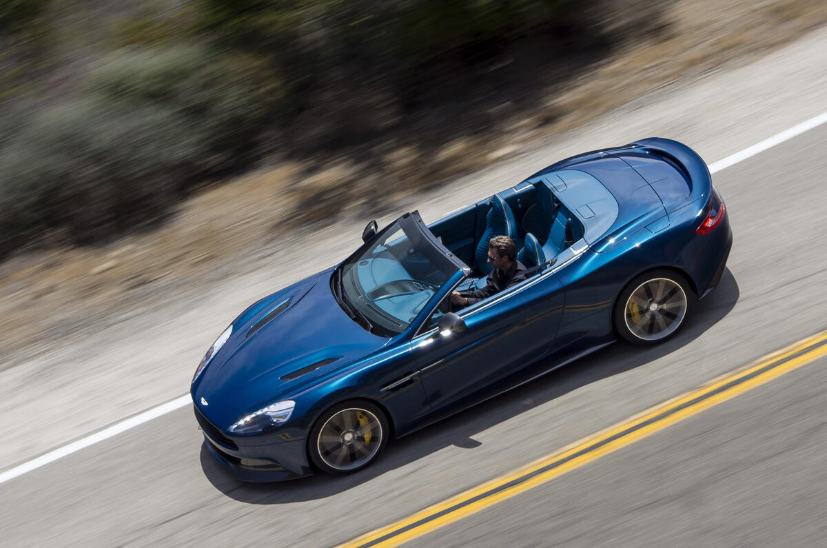 no title Aston Martin Vanquish Volante unveiled