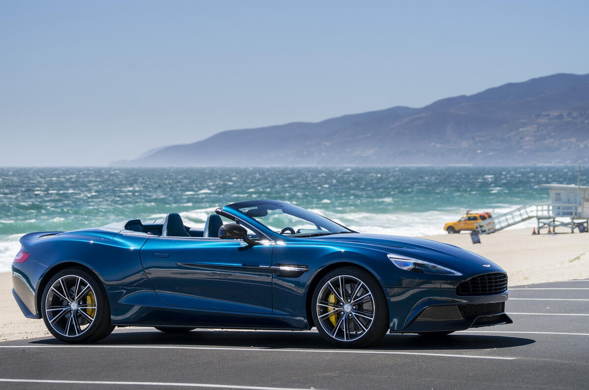 no title Aston Martin Vanquish Volante unveiled
