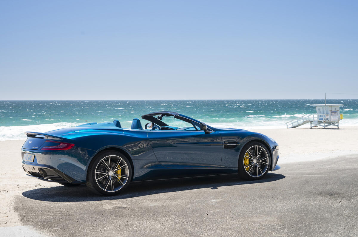 no title Aston Martin Vanquish Volante unveiled