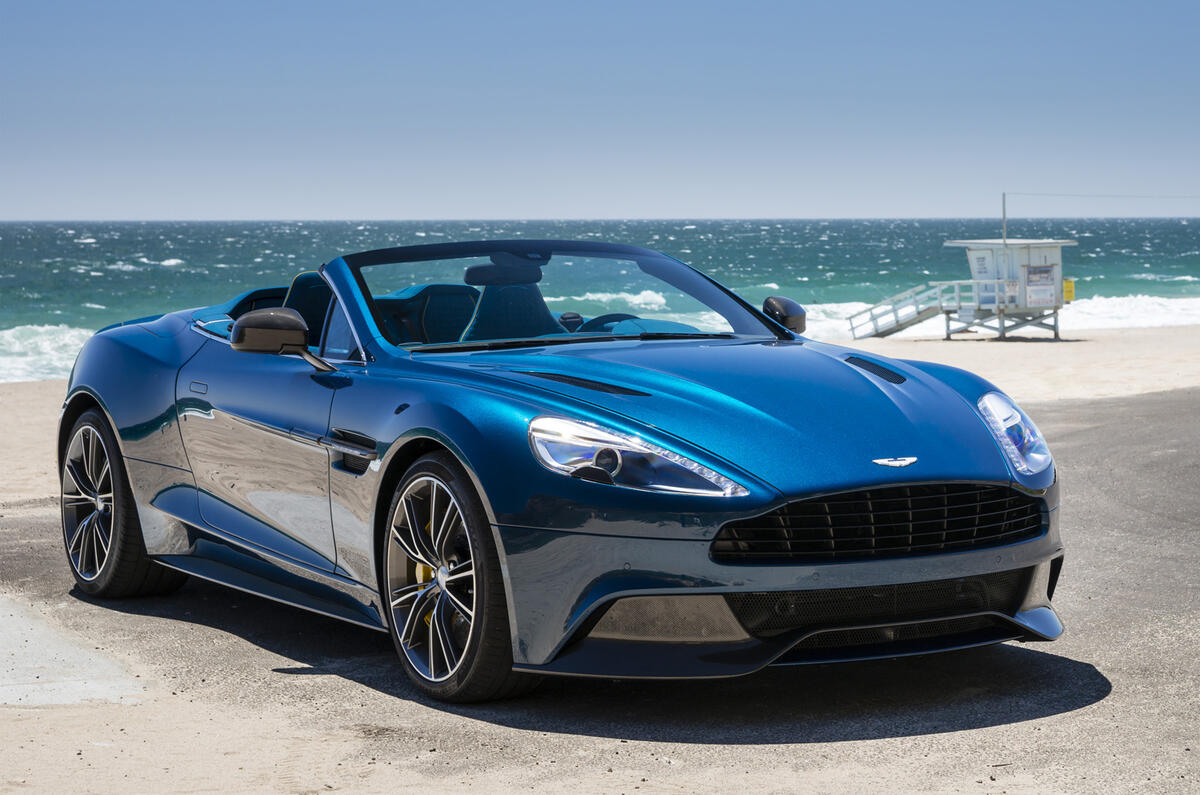no title Aston Martin Vanquish Volante unveiled
