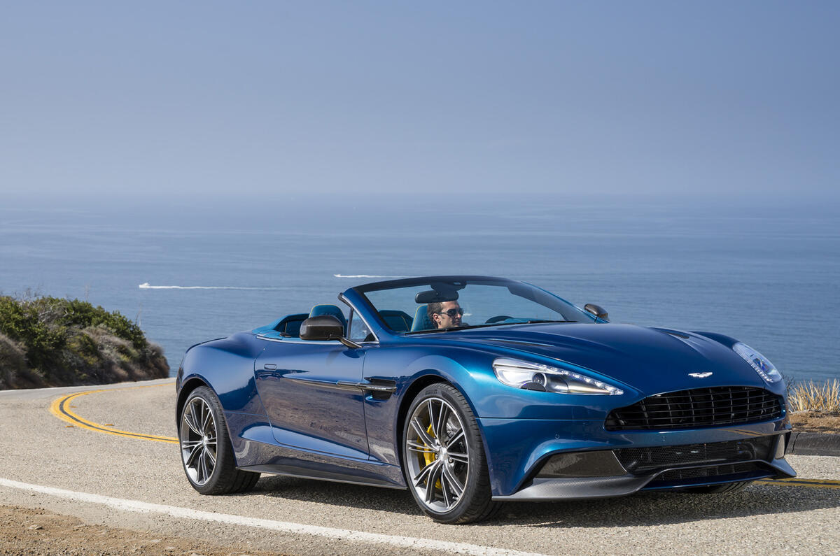 no title Aston Martin Vanquish Volante unveiled